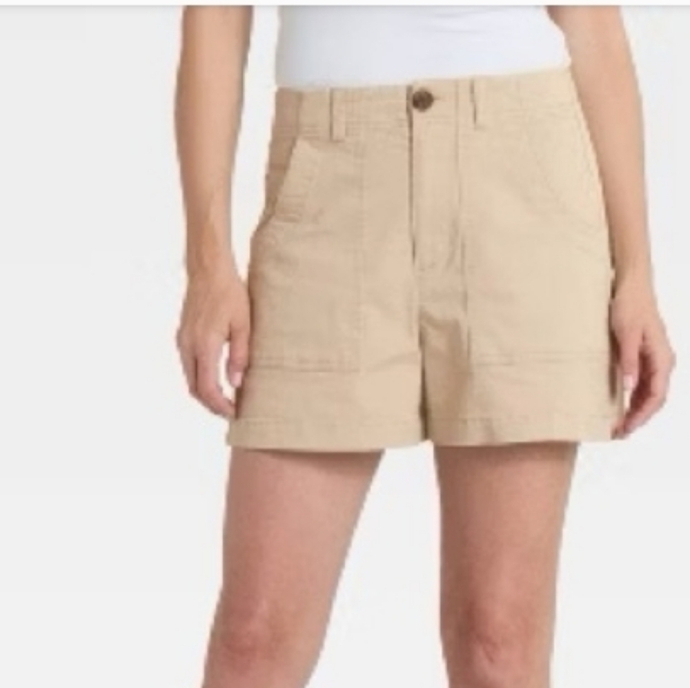 5/$25 Universal Thread Beige Utility Shorts